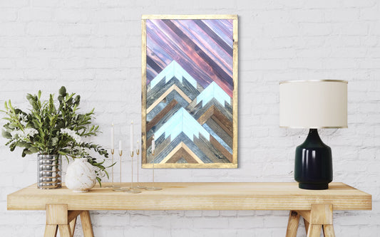 Sunrise Vertical Mountains