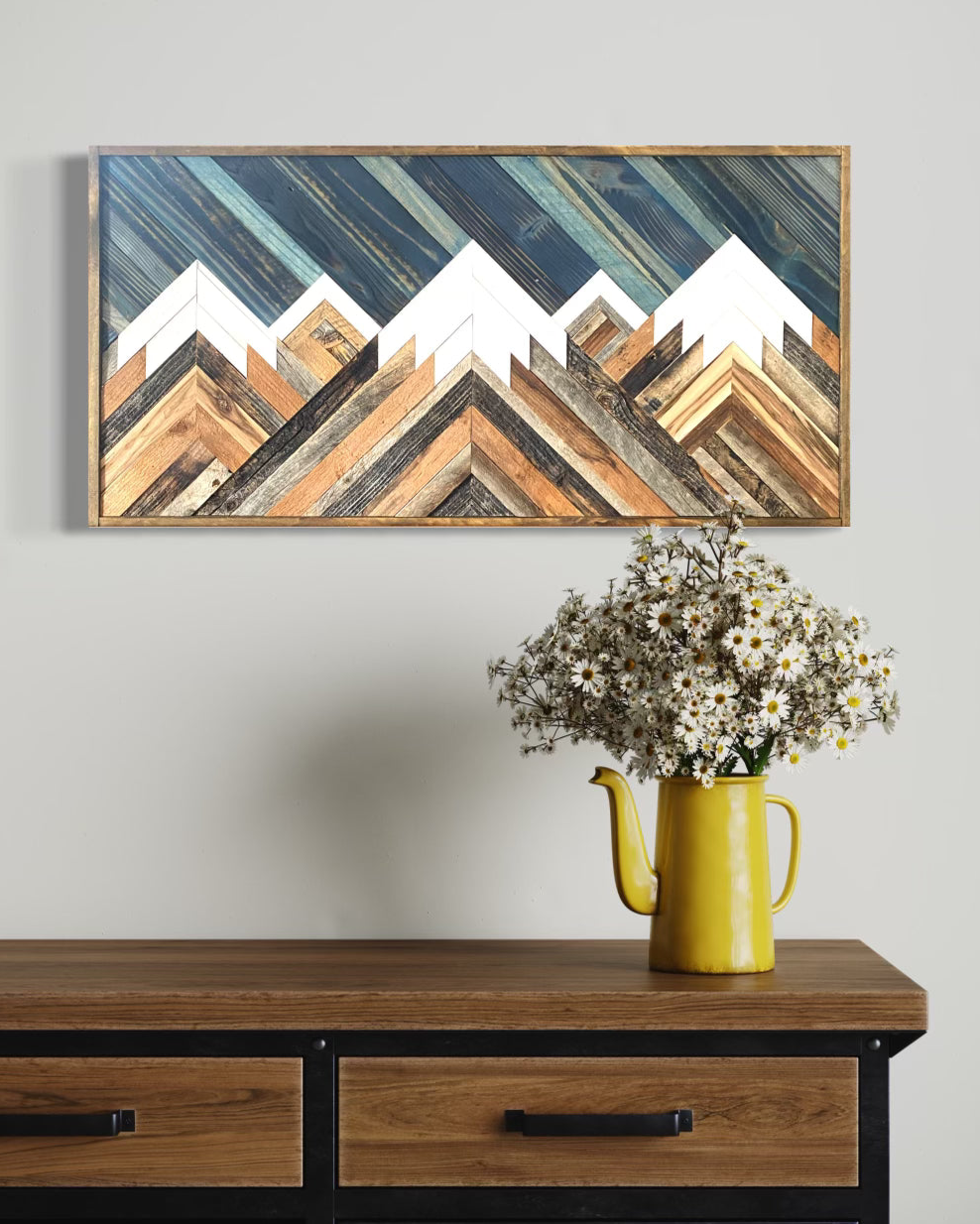 Blue Skyline Mountains